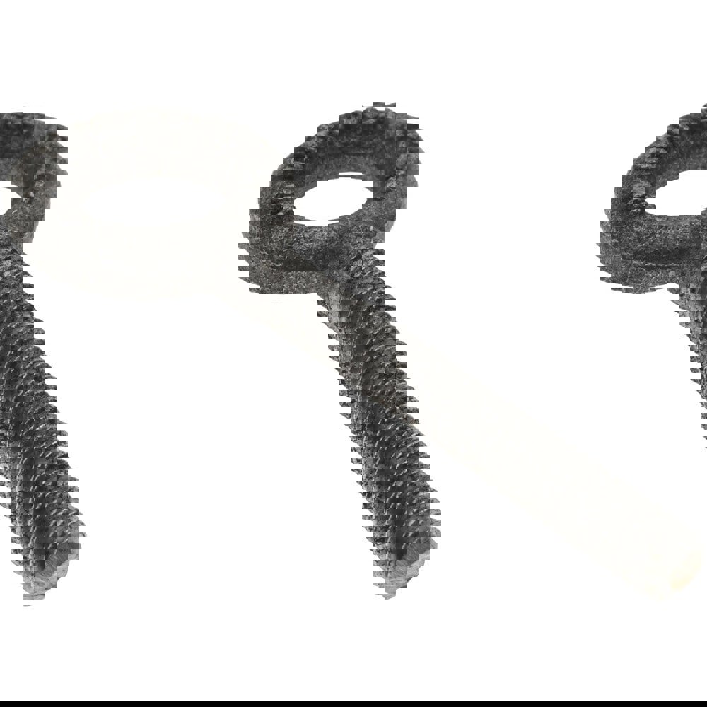 Fixed Lifting Eye Bolt: Without Shoulder, 500 lb Capacity, 1/4-20 Thread, Grade C-1035 Forged Steel